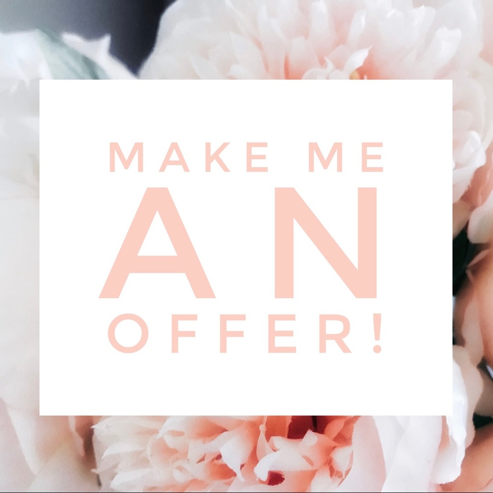 Accepting All Reasonable Offers 🤍